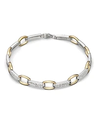 Pave Diamond Link Bracelet
