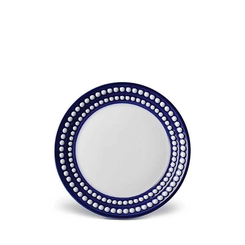 L'Objet Perlee Bleu Bread & Butter Plate