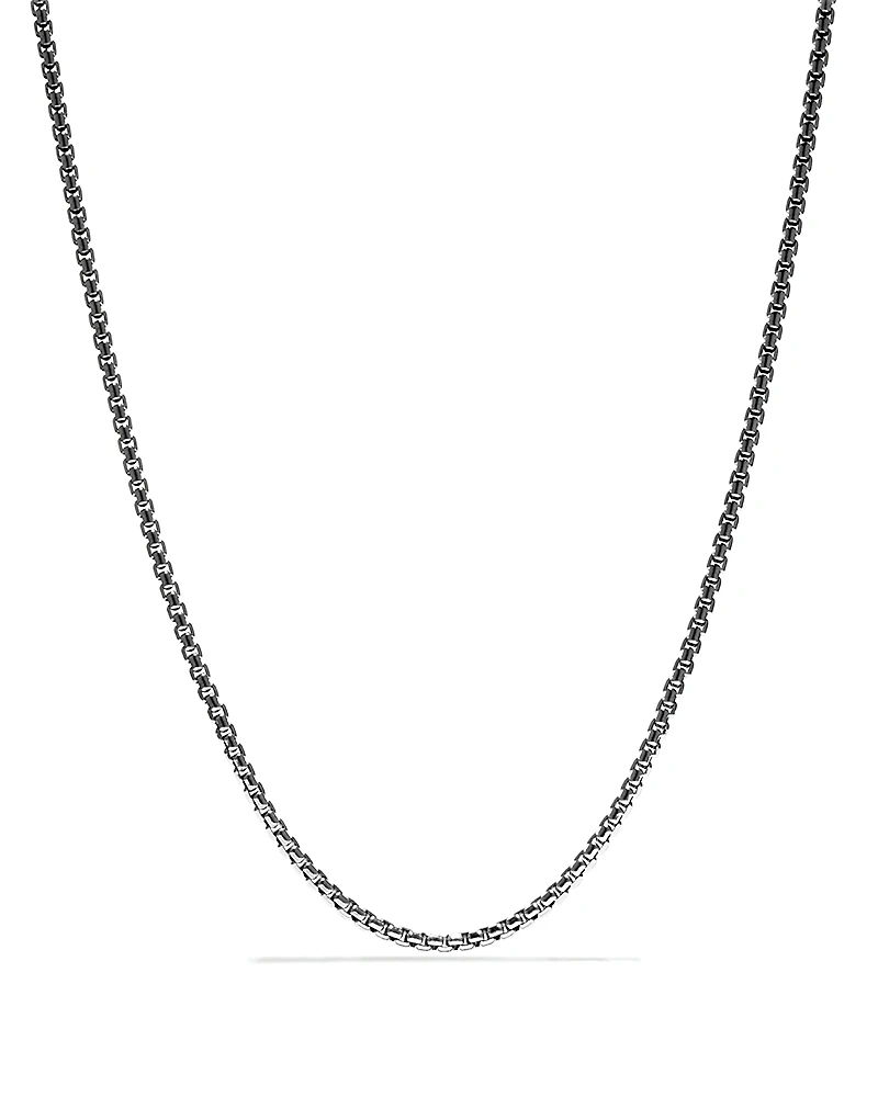 David Yurman Medium Box Chain, 18