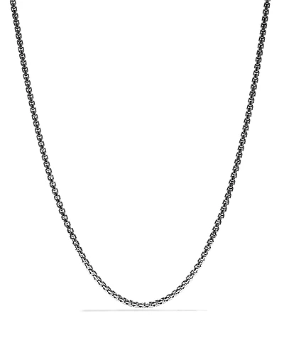 David Yurman Medium Box Chain, 18