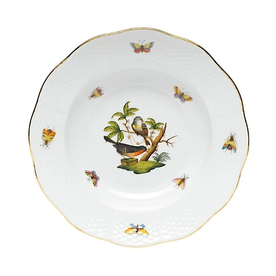 Herend Rothschild Bird Rimmed Soup Bowl