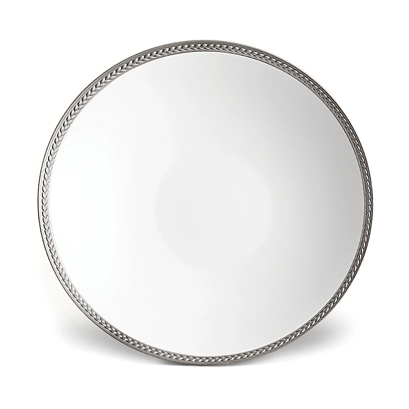 L'Objet Soie Tressee Soup Plate