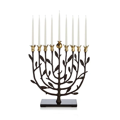 Pomegranate Kosher Menorah