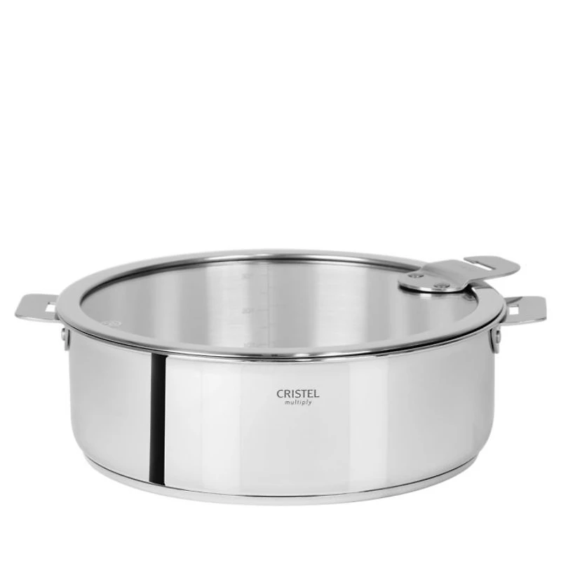 Cristel Casteline Tech Qt. Saute Pan with Lid