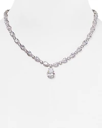 Pear Pendant Necklace, 16"