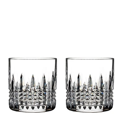 Lismore Connoisseur Diamond Straight Sided Tumbler, Set of 2