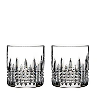Lismore Connoisseur Diamond Straight Sided Tumbler, Set of 2