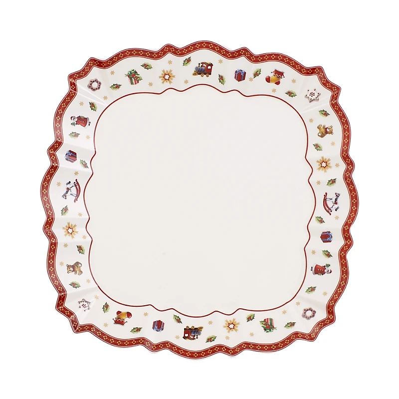 Toys Delight Square Dinner/Brunch Plate