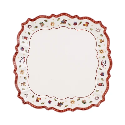 Toys Delight Square Dinner/Brunch Plate