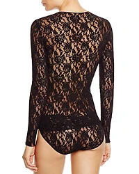 Signature Lace Long Sleeve Top