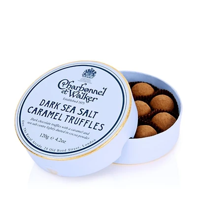 Dark Sea Salt Caramel Truffles