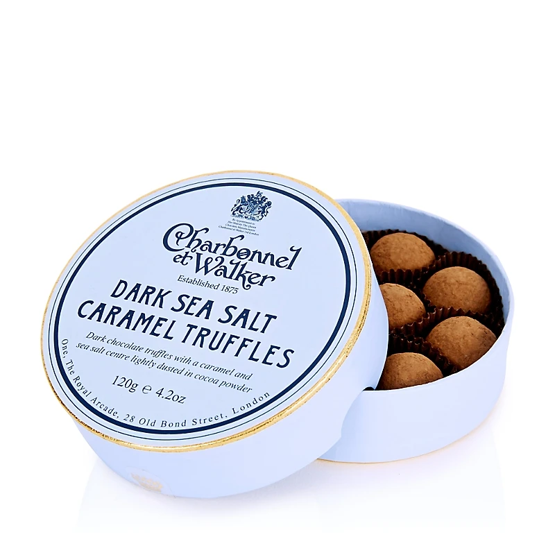 Charbonnel et Walker Dark Sea Salt Caramel Truffles