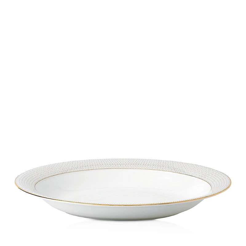 Wedgwood Gio Gold Oval Serving Bowl