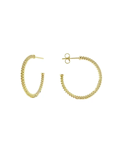 Lagos 18K Gold Hoop Earrings