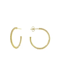 Lagos 18K Gold Hoop Earrings