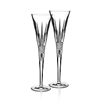 Lismore Diamond Toasting Flute, Set of 2