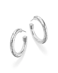 Ippolita Sterling Silver Glamazon Hoop Earrings
