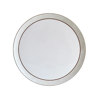 Bernardaud Sauvage White Round Tart Platter