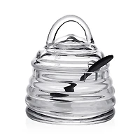 William Yeoward Crystal Country Honeybee Honey Jar