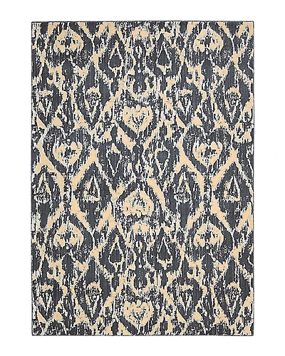 Nourison Nepal Bhutan Rug - Graphite, 3'6 x 5'6