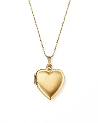 Bloomingdale's Fine Collection 14K Yellow Gold Heart Locket Necklace, 22