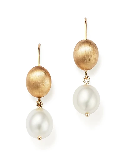 Bloomingdale's Fine Collection Cultured Freshwater Pearl Drop Earrings