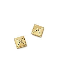 Bloomingdale's Fine Collection 14K Yellow Gold Small Pyramid Post Earrings