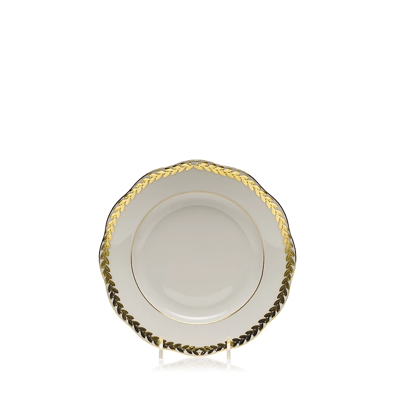 Herend Golden Laurel Bread & Butter Plate