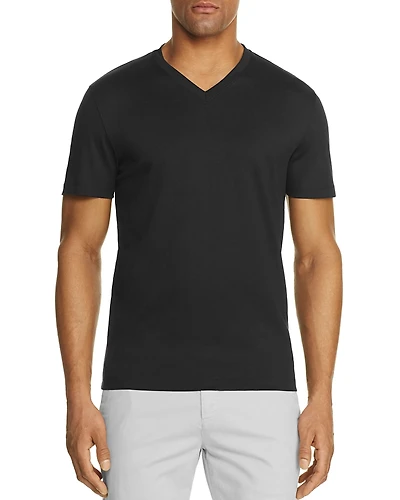 Michael Kors Sleek V-Neck Tee