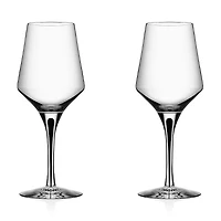 Orrefors Metropol White Wine Glass, Set of 2