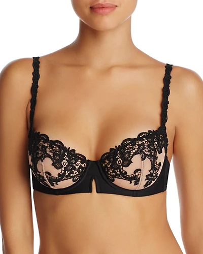 Saga Lace Mesh Demi Bra