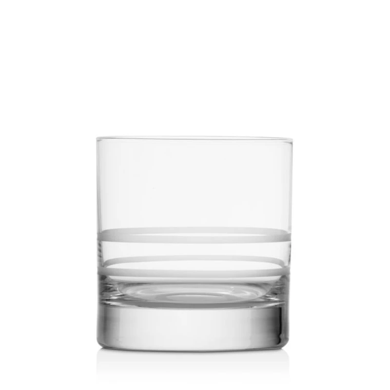 Iceberg Double Old Fashioned Glass, Set of 4