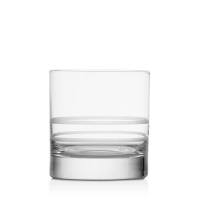 Iceberg Double Old Fashioned Glass, Set of 4