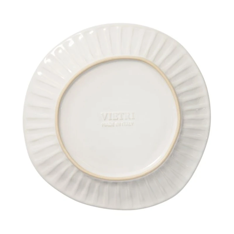 Incanto Stone Aqua Stripe Salad Plate