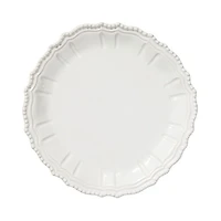 Incanto Stone White Baroque Round Platter