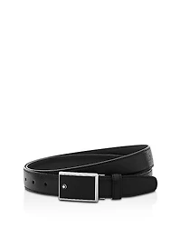 Montblanc Men's Sartorial Collection Black Buckle Belt