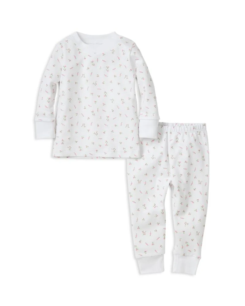 Girls' Garden Rose Pajama Top & Pants Set - Baby