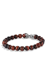 David Yurman Spiritual Beads Bracelet with Red Tiger's Eye, 8mm