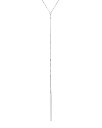 Bloomingdale's Fine Collection Bar Pendant Lariat Necklace, 21