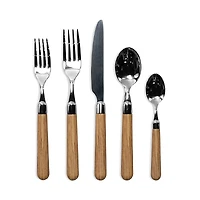 Vietri Albero Oak 5-Piece Place Setting