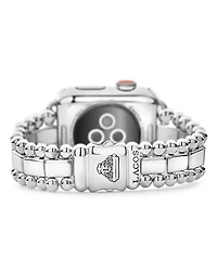 Sterling Silver Smart Caviar Apple™ Smartwatch Straps