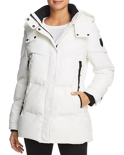 Vince Camuto Matte Short Puffer Coat