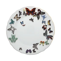 Vista Alegre Butterfly Parade by Christian Lacroix Dinner Plate