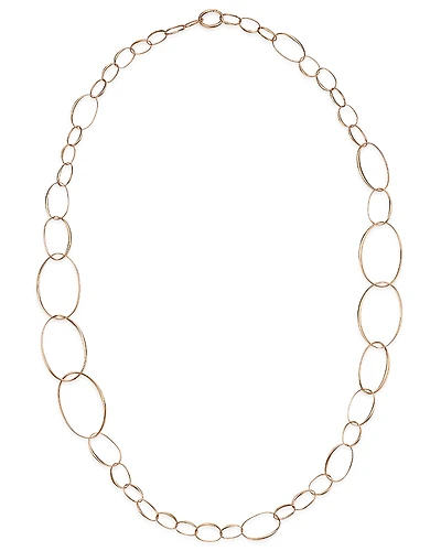 Pomellato 18K Rose Gold Link Necklace, 43