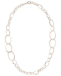 Pomellato 18K Rose Gold Link Necklace, 43