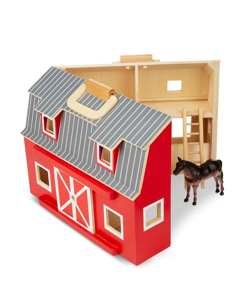 Fold & Go Wooden Barn - Ages 3+