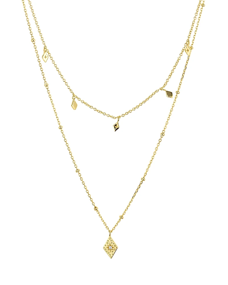 Argento Vivo Layered Pendant Necklace