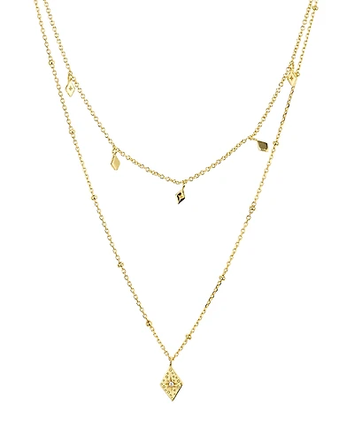 Argento Vivo Layered Pendant Necklace