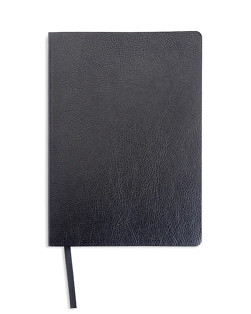Royce New York Pebbled Leather Lined Journal