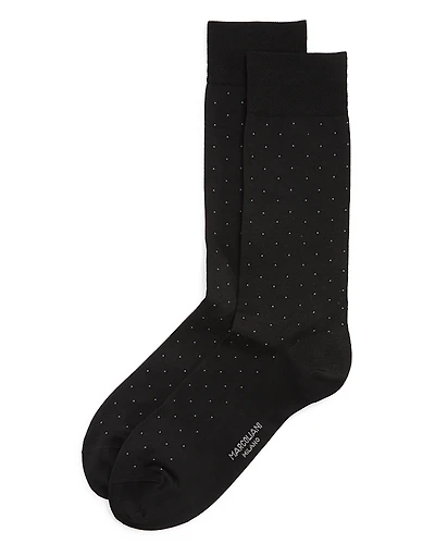 Marcoliani Lisle Pin-Dot Socks